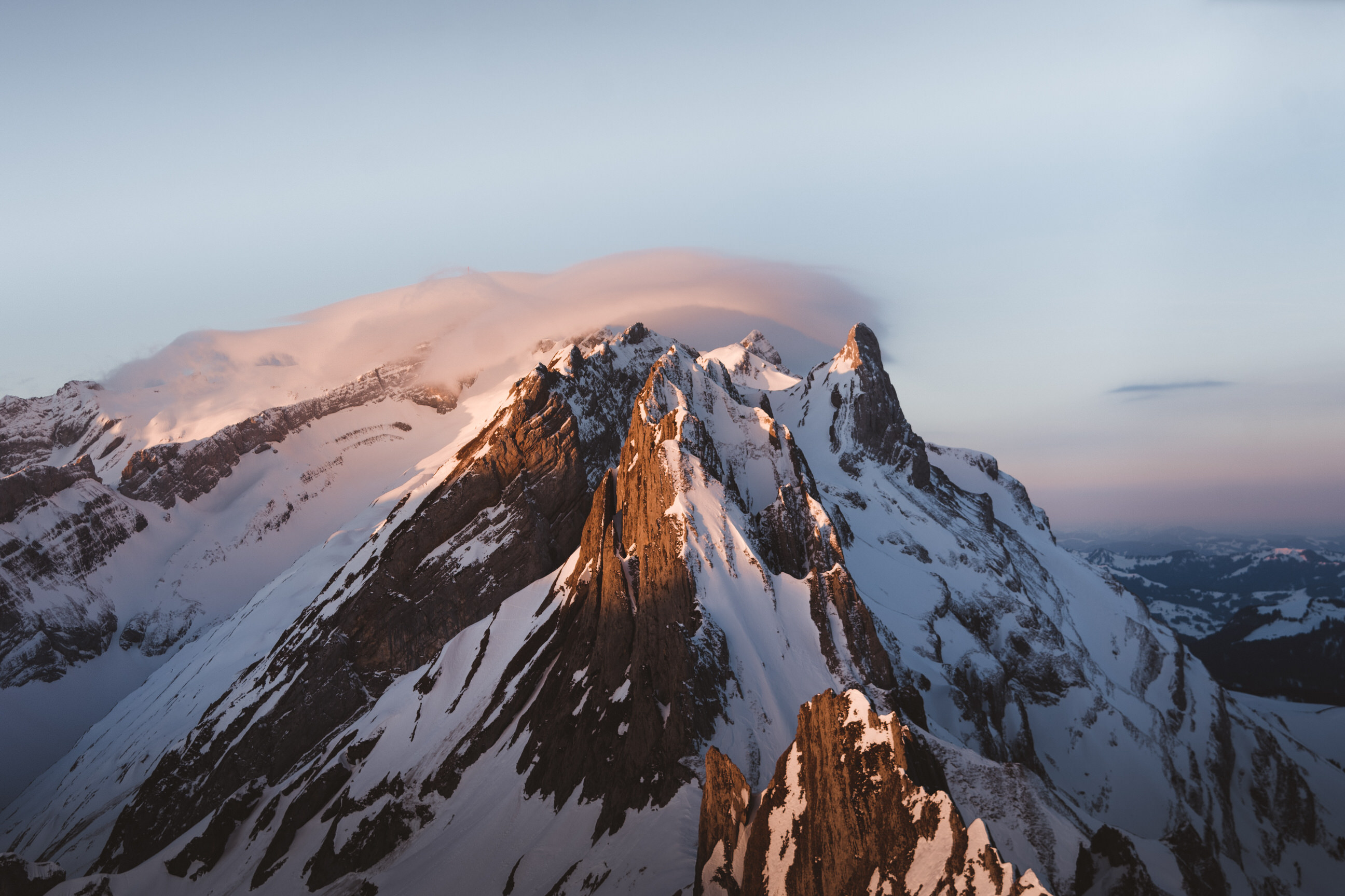 photo of winter hike